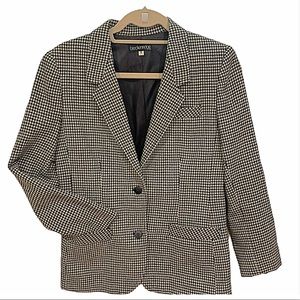 Breckenridge vintage houndstooth blazer Sz 8